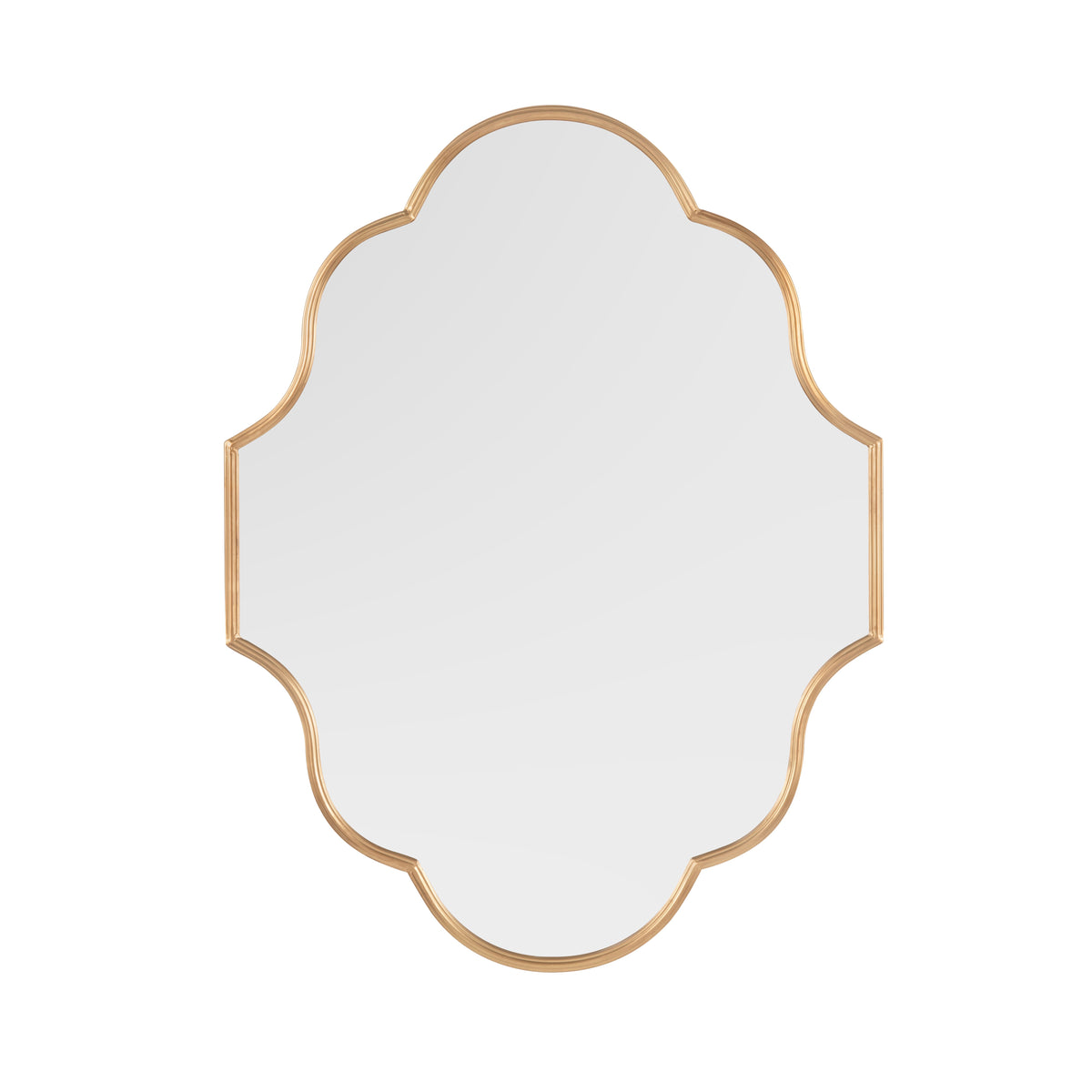 Vander Gold Wall Mirror by Crestview at Eve Furniture