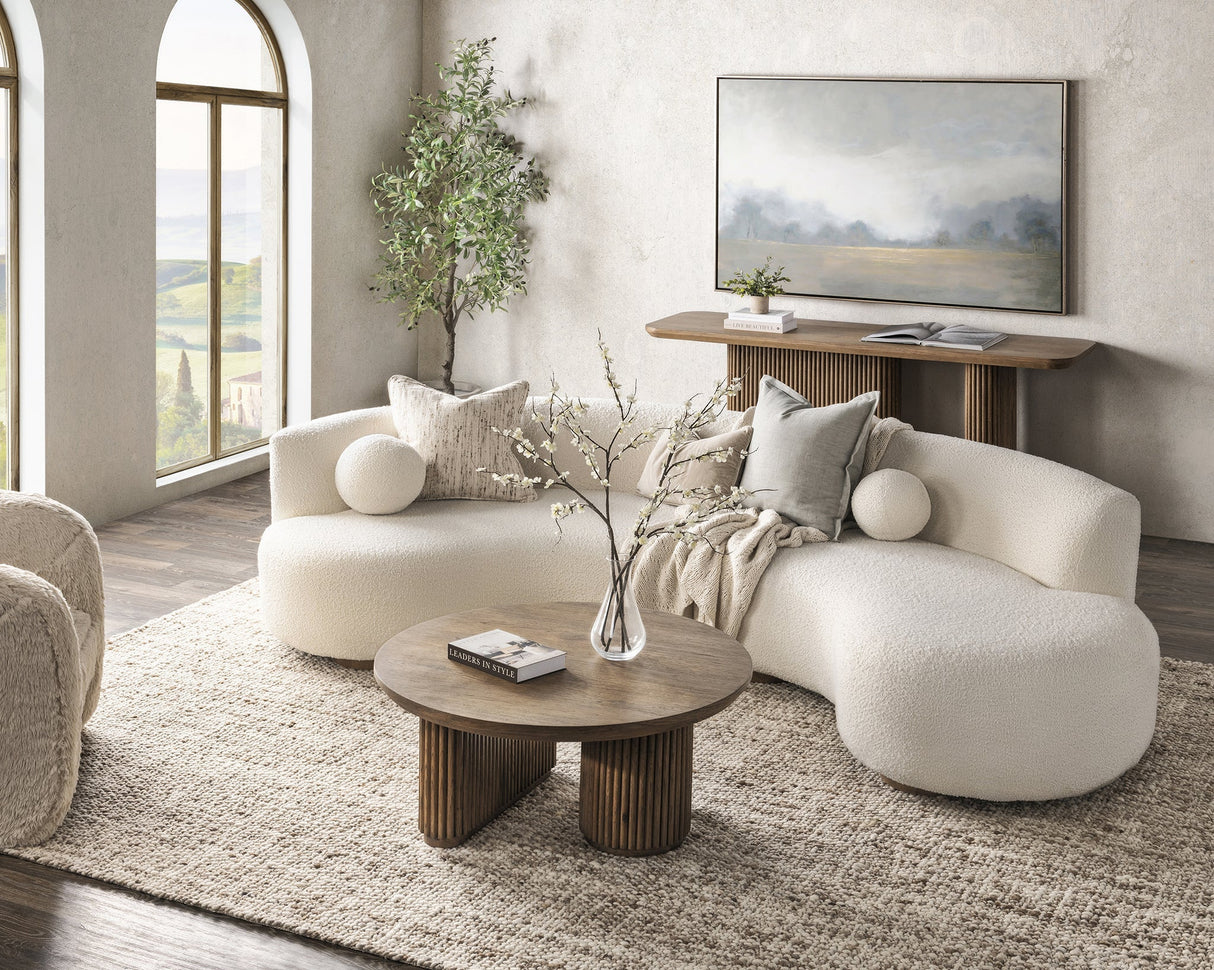 Vander Tawny Brown Console Table by Classic Home at Eve Furniture