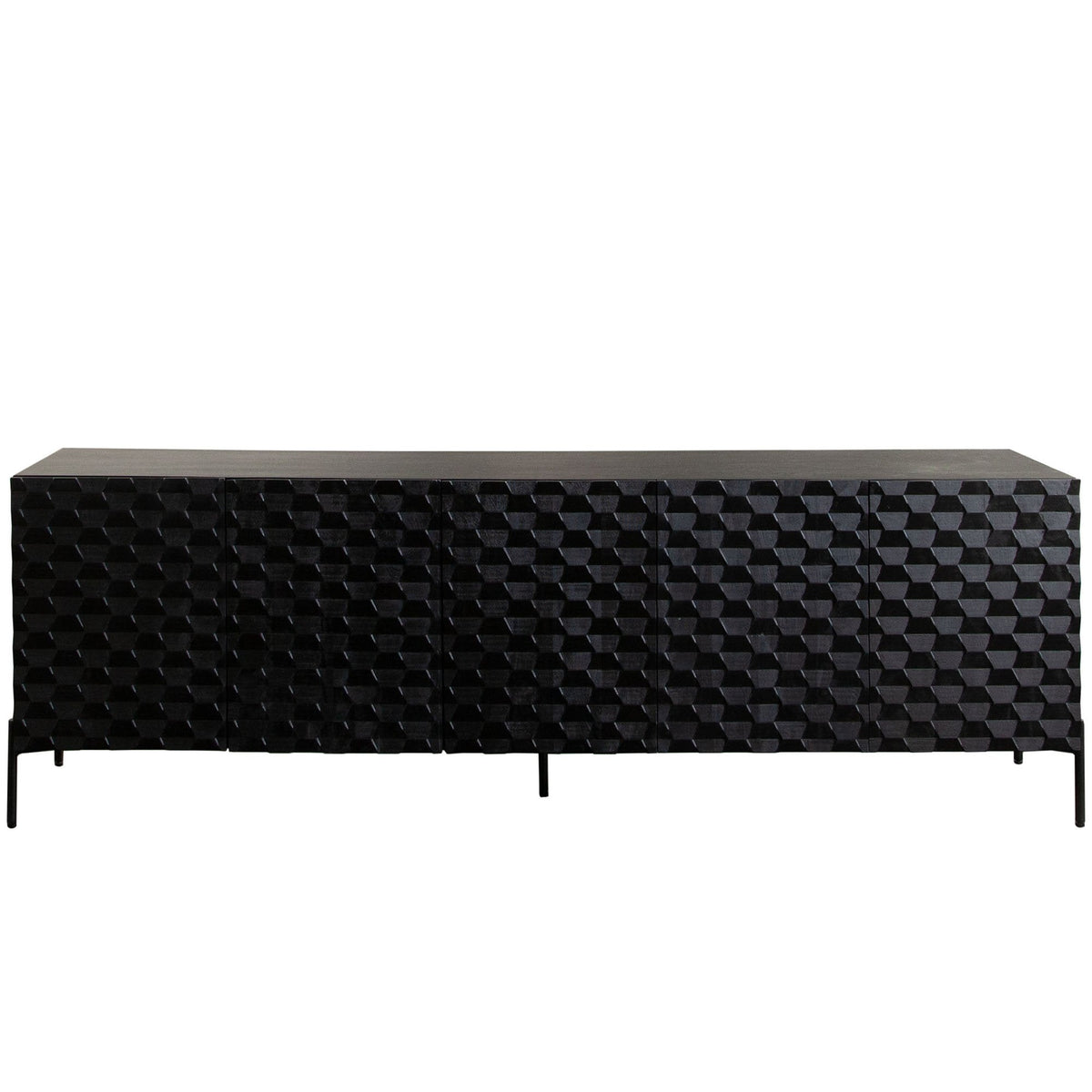 Vanguard Carved Wood Sideboard by Diamond Sofa at Eve Furniture