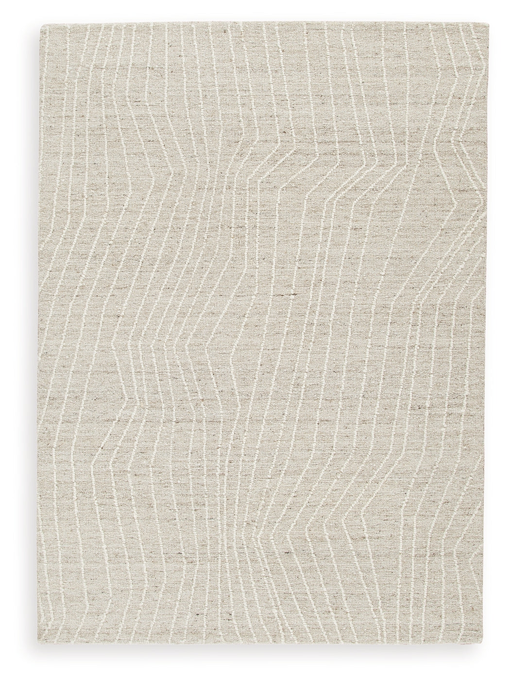 Varahill Gray/Ivory Medium Rug by Ashley at Eve Furniture