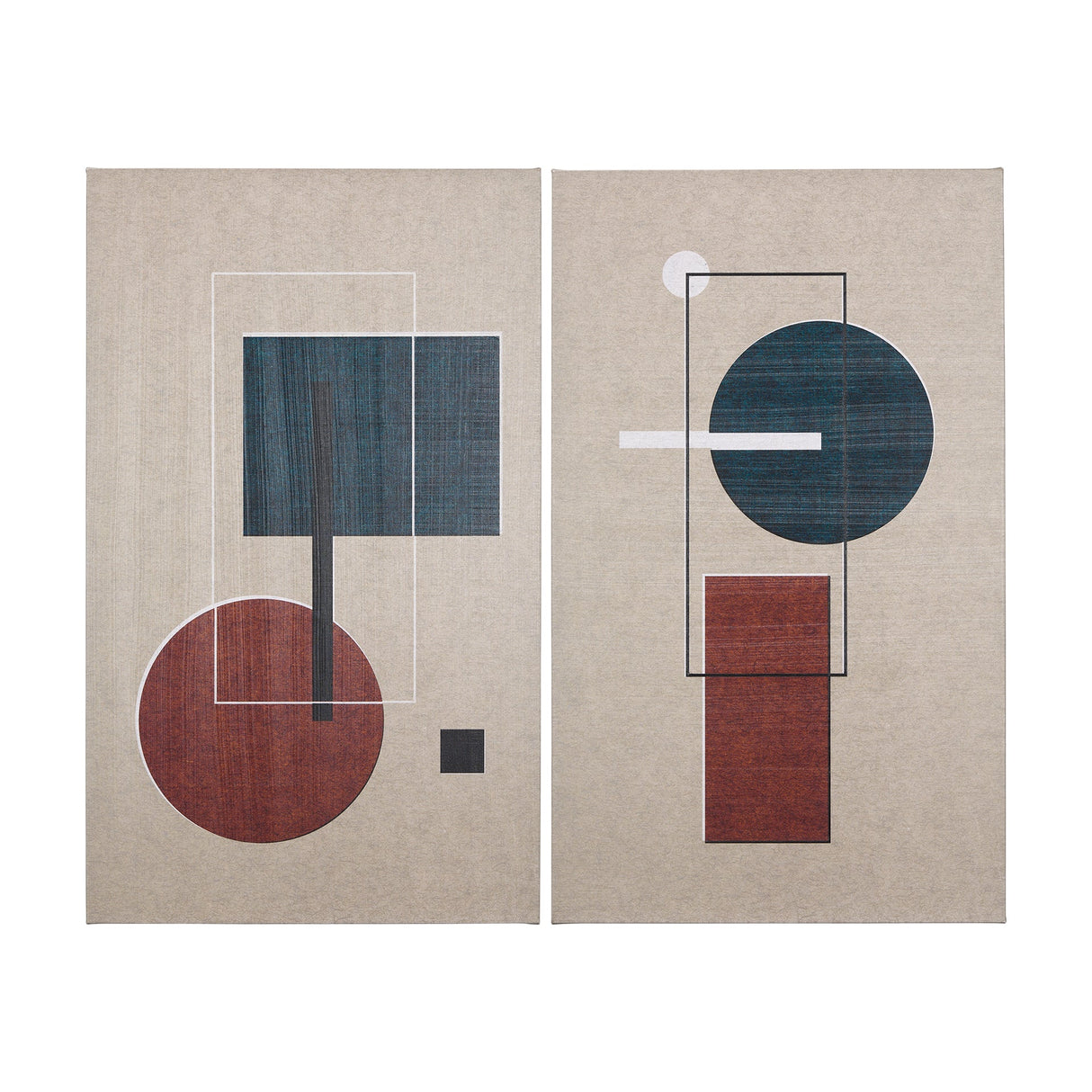 Variants II by Mercana Studio a Hand Embellished Textured Canvas by Mercana at Eve Furniture