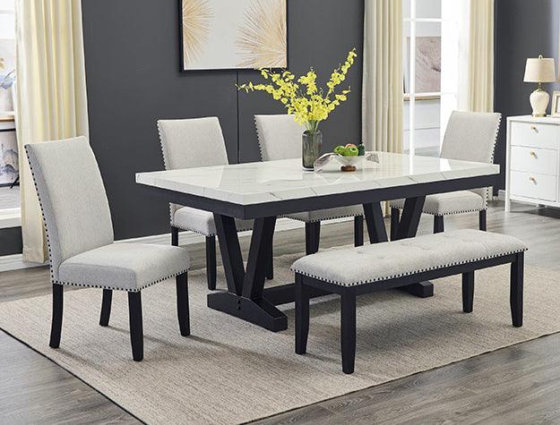 Varley Dove Dining Chair, Set of 2 by Crown Mark at Eve Furniture