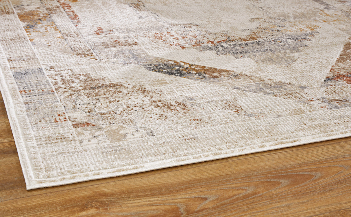 Varnwood Multi Medium Rug by Ashley at Eve Furniture