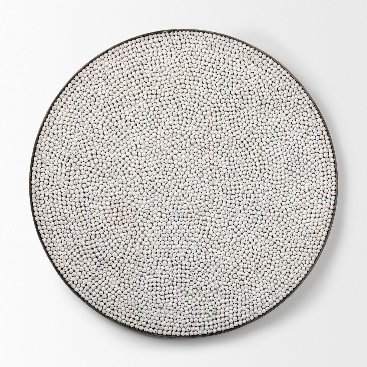 Varoona Decorative Wall Object featuring Rudraksha Stones by Mercana at Eve Furniture