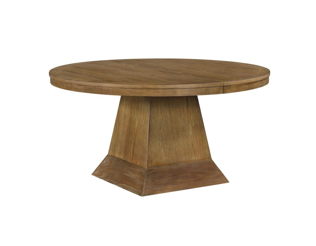 Vaughn 5-Piece Dining Room Set with Annie Barrel Chocolate Velvet Chairs by Steve Silver at Eve Furniture