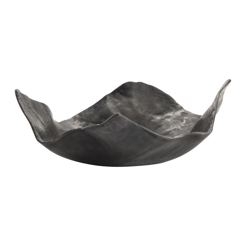 Vaughn Black Medium Charger by Crestview at Eve Furniture