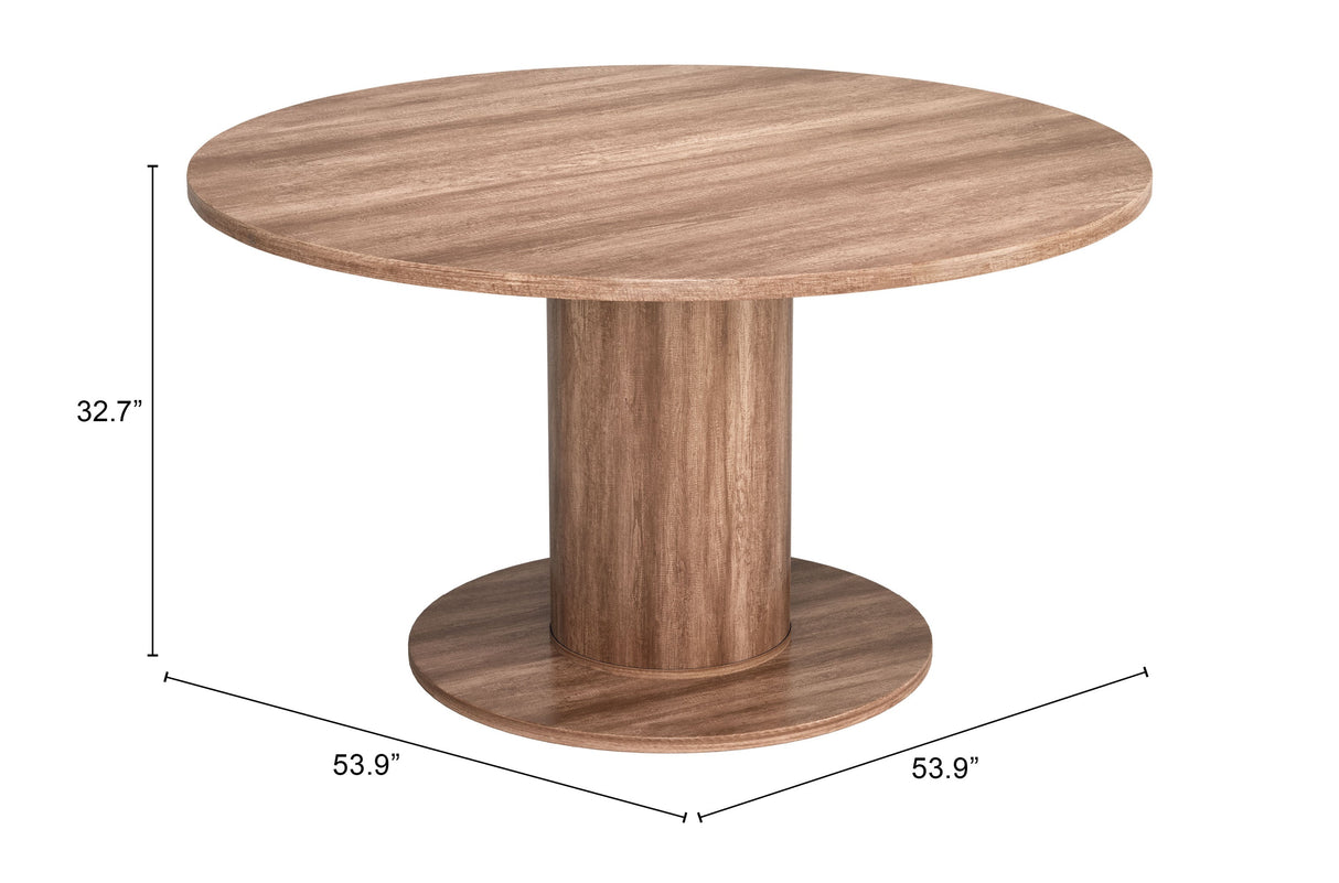 Vault Brown 2 in 1 Table by Zuomod at Eve Furniture