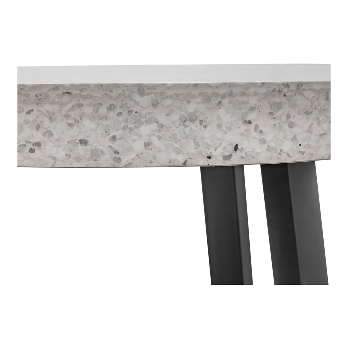 Vault White Dining Table by MOES at Eve Furniture