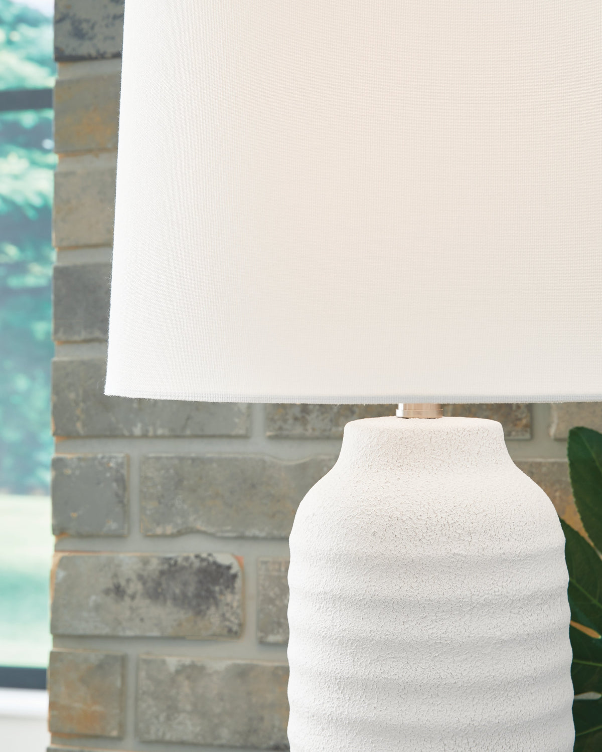 Vauville White Table Lamp (Set of 2) by Ashley at Eve Furniture