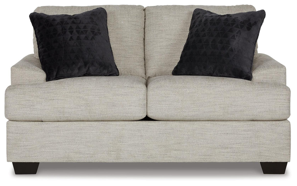 Vayda Pebble Loveseat by Ashley at Eve Furniture