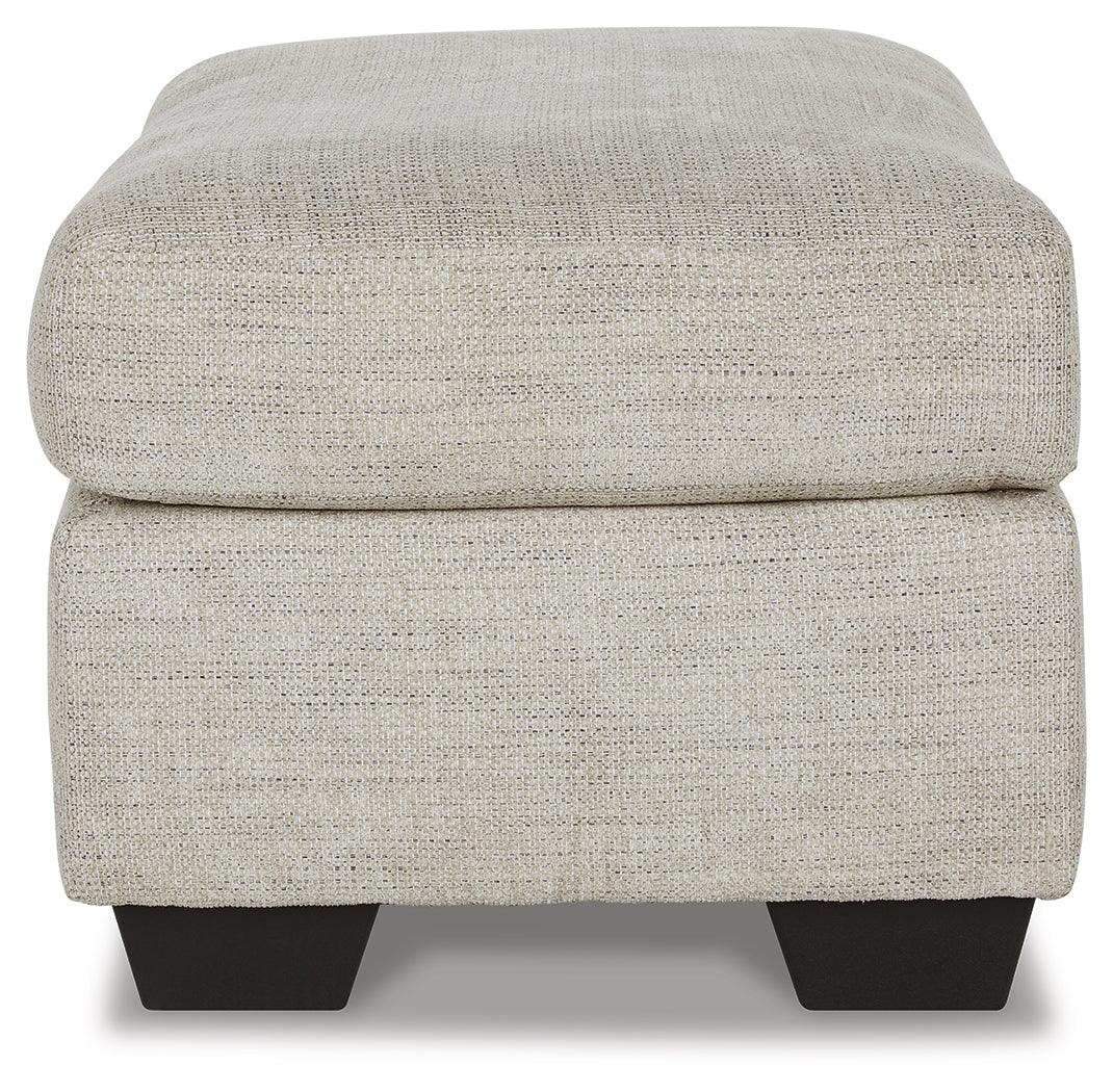 Vayda Pebble Ottoman by Ashley at Eve Furniture