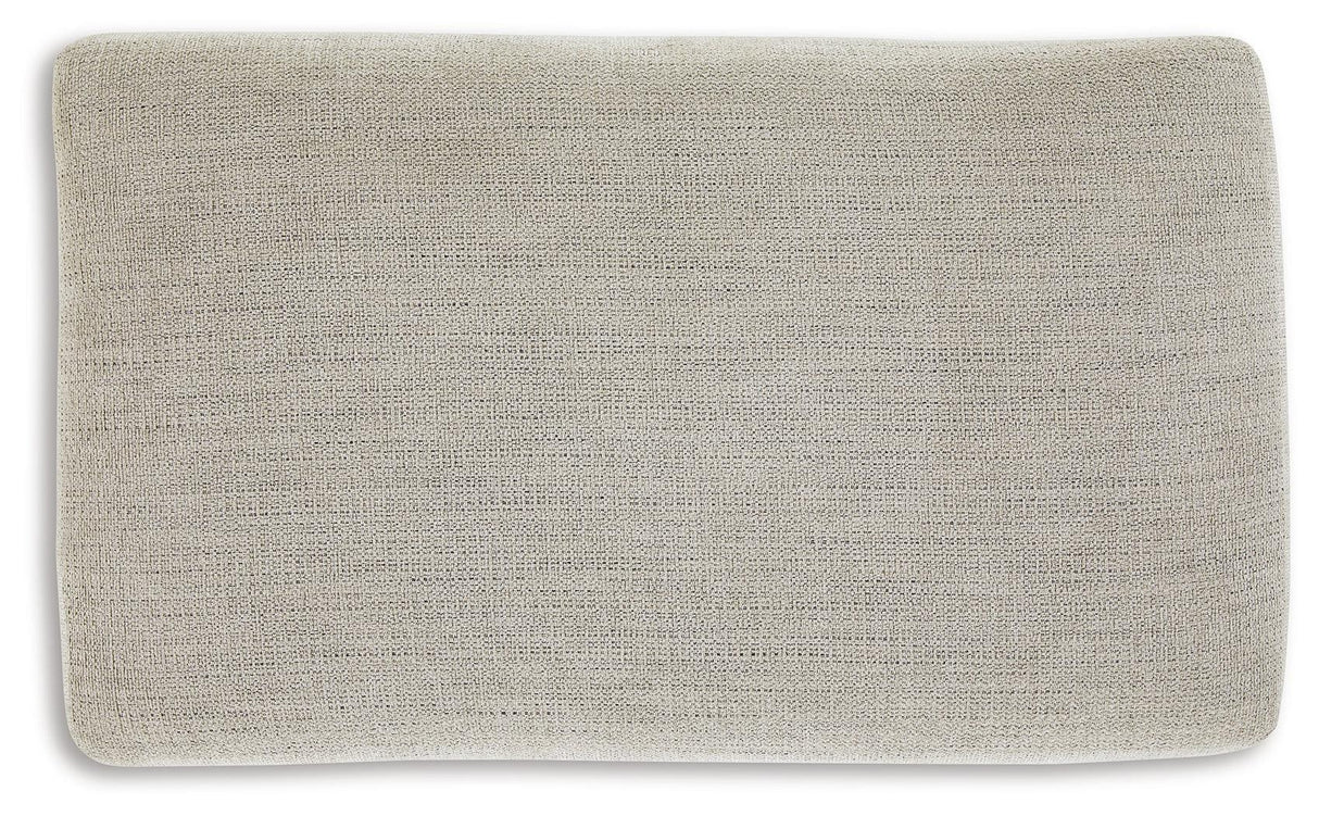 Vayda Pebble Ottoman by Ashley at Eve Furniture