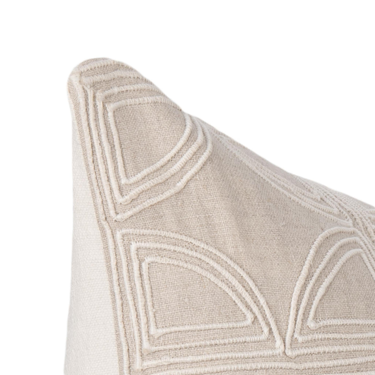 VC Elea Natural 22x22 Throw Pillow (Set of 2) by Classic Home at Eve Furniture