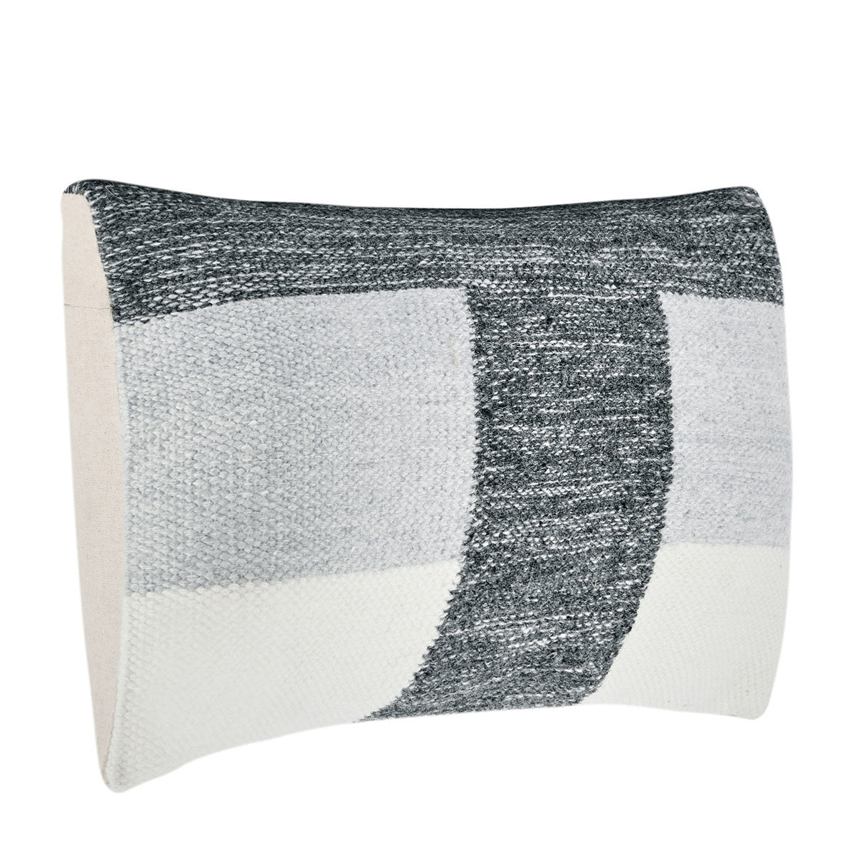 VC Kass Charcoal/Ivory Multiple Sizes Throw Pillow (Set of 2) by Classic Home at Eve Furniture