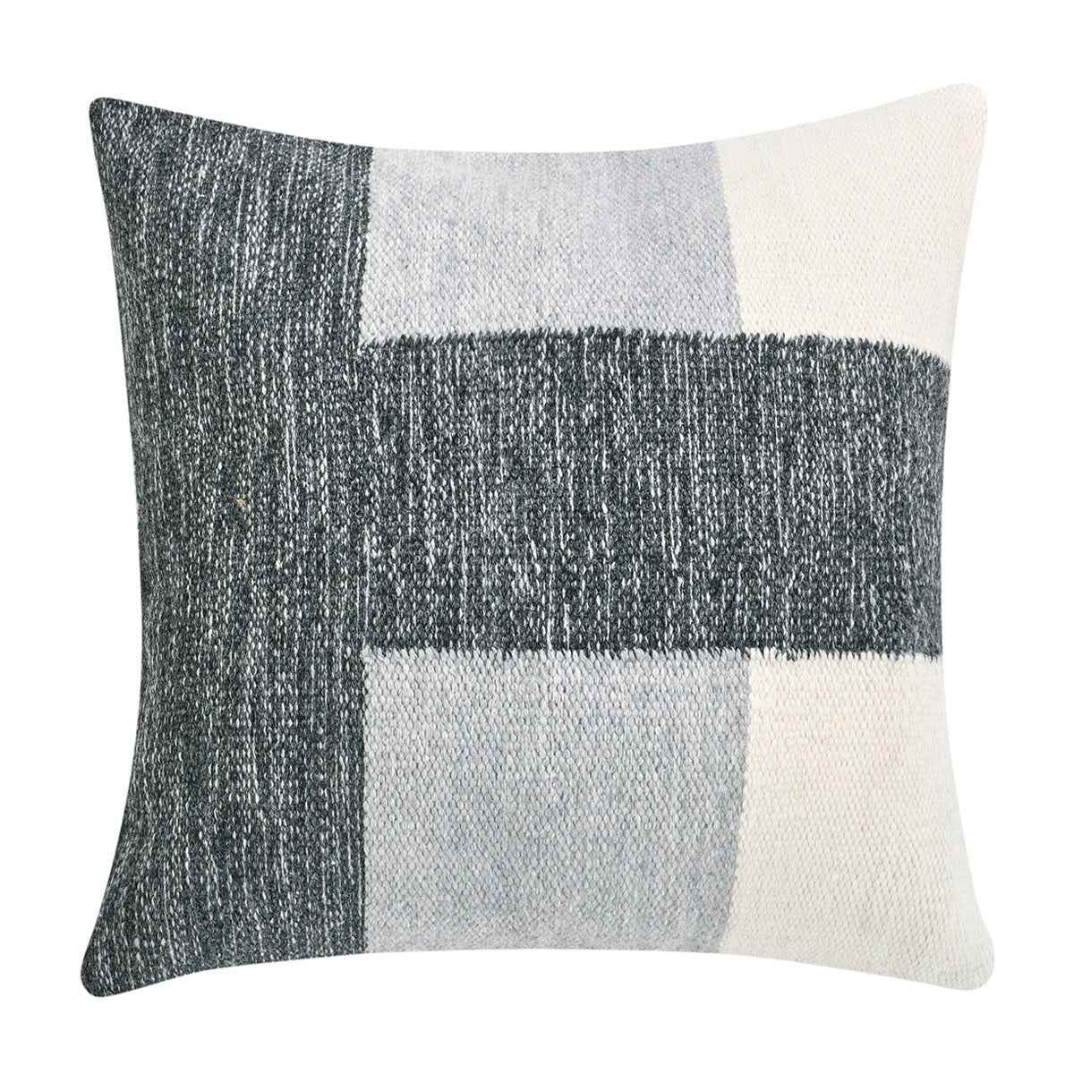 VC Kass Charcoal/Ivory Multiple Sizes Throw Pillow (Set of 2) by Classic Home at Eve Furniture