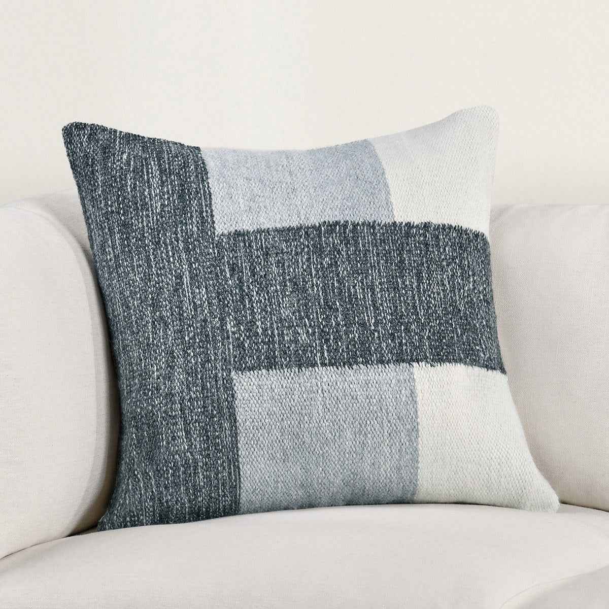 VC Kass Charcoal/Ivory Multiple Sizes Throw Pillow (Set of 2) by Classic Home at Eve Furniture