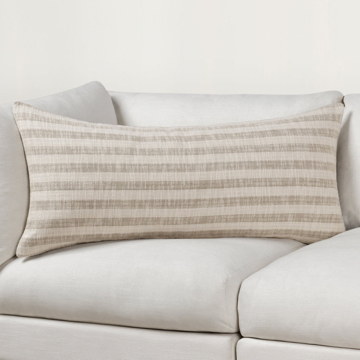 VC Linna Ivory/Natural Multiple Sizes Throw Pillow (Set of 2) by Classic Home at Eve Furniture