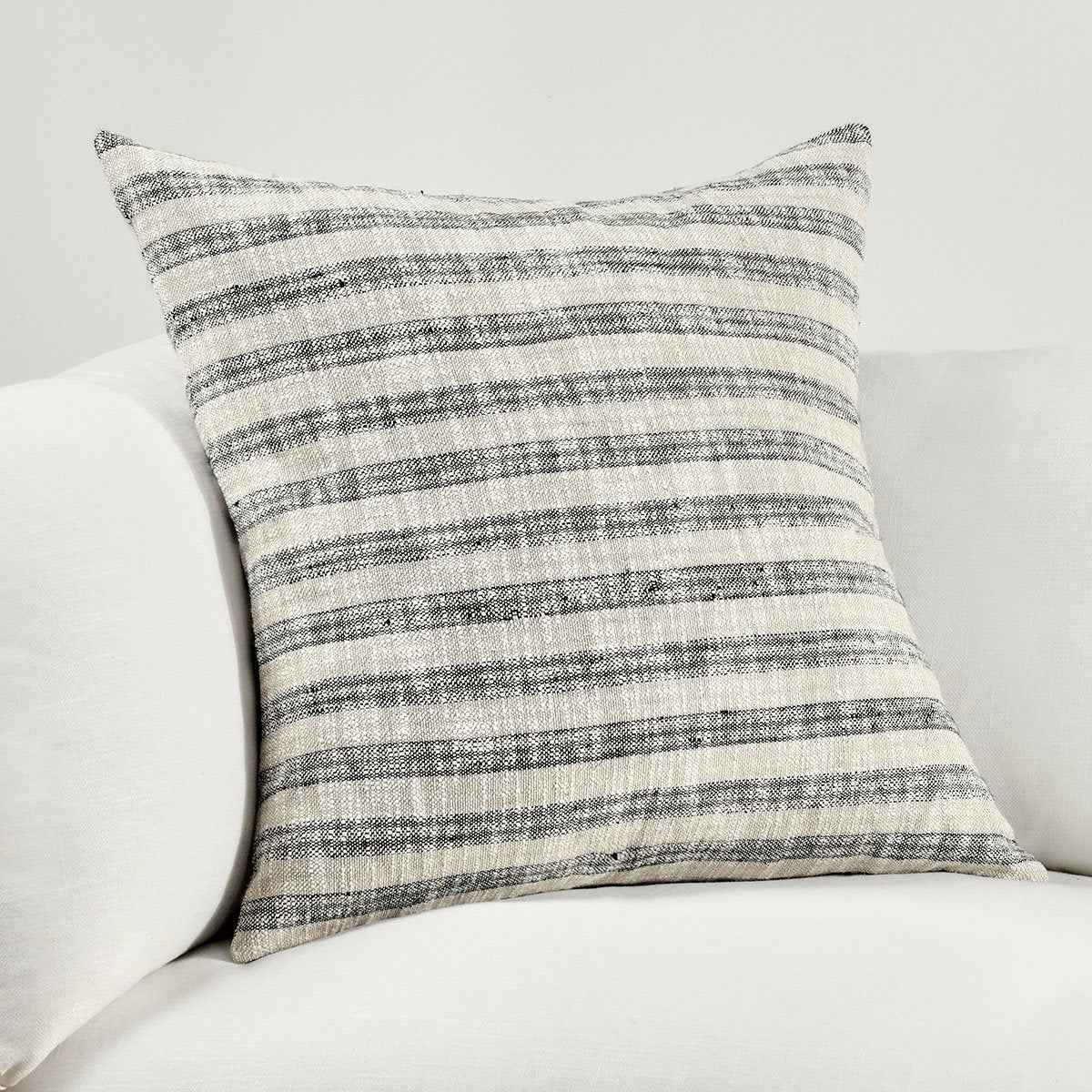 VC Linna Natural/Black Multiple Sizes Throw Pillow (Set of 2) by Classic Home at Eve Furniture