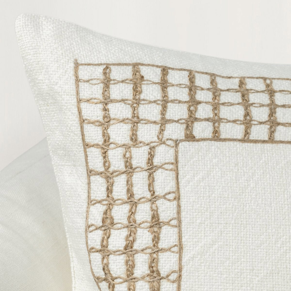 VC Marina White 26x26 Throw Pillow (Set of 2) by Classic Home at Eve Furniture
