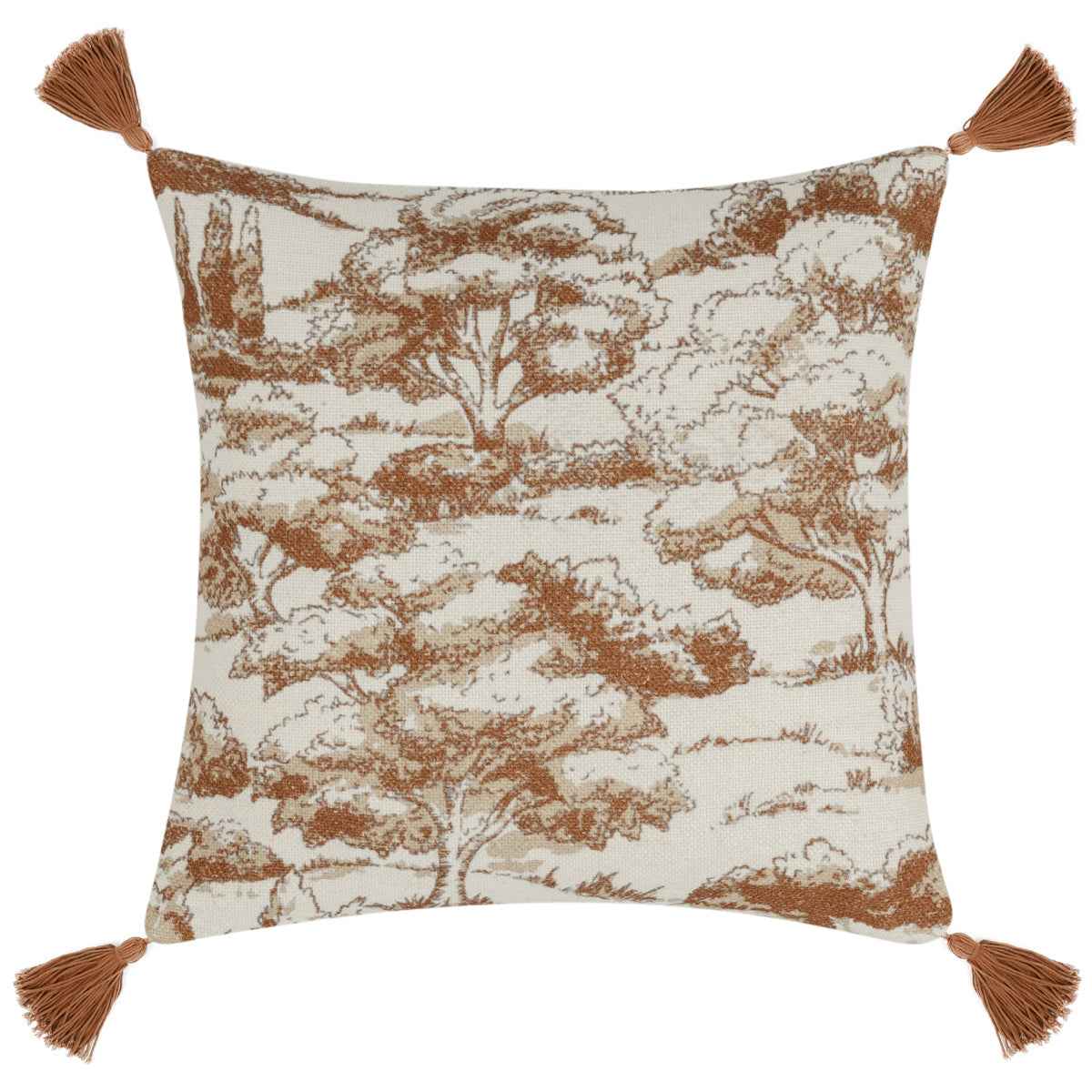 VC Stonework Clay 22x22 Throw Pillow (Set of 2) by Classic Home at Eve Furniture