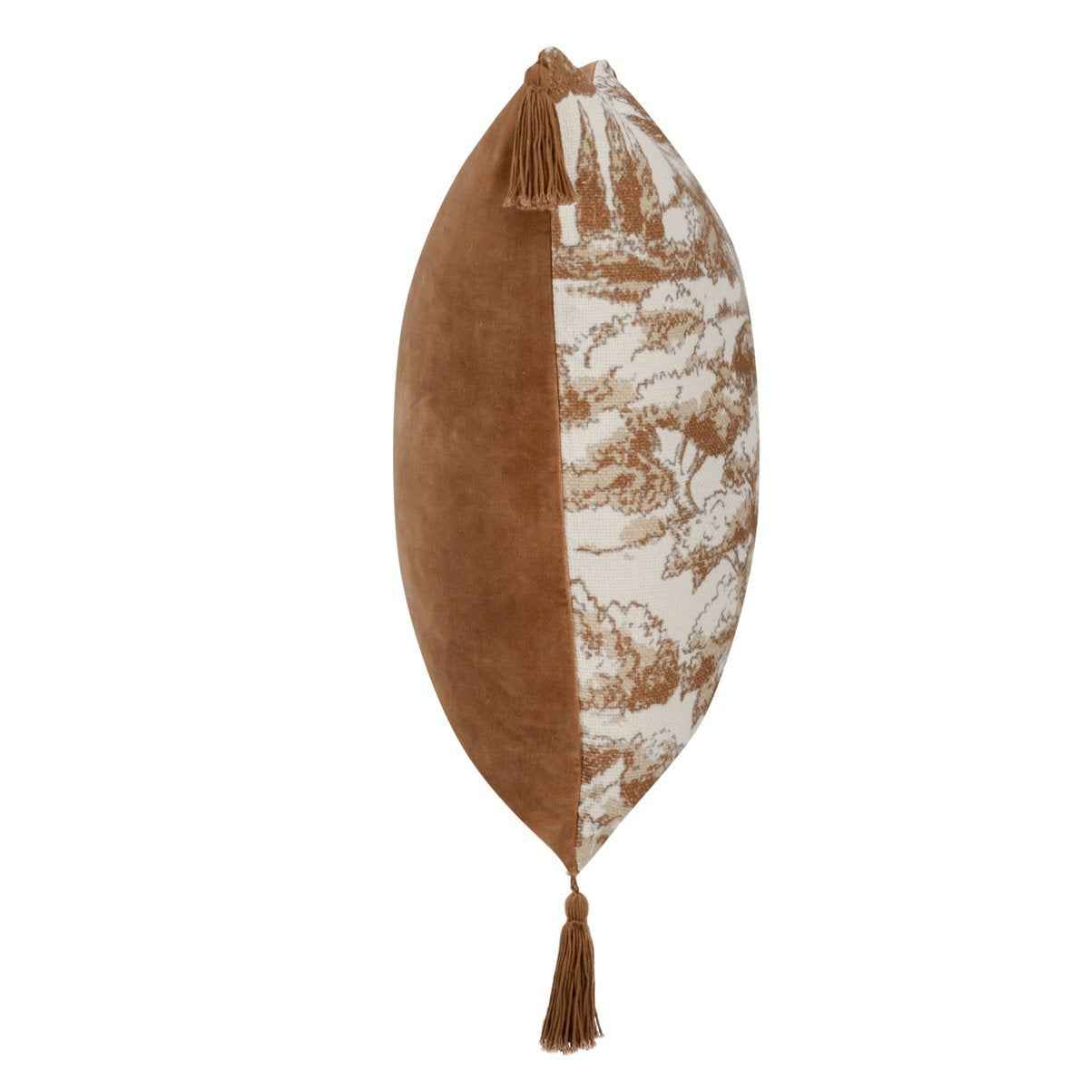 VC Stonework Clay 22x22 Throw Pillow (Set of 2) by Classic Home at Eve Furniture