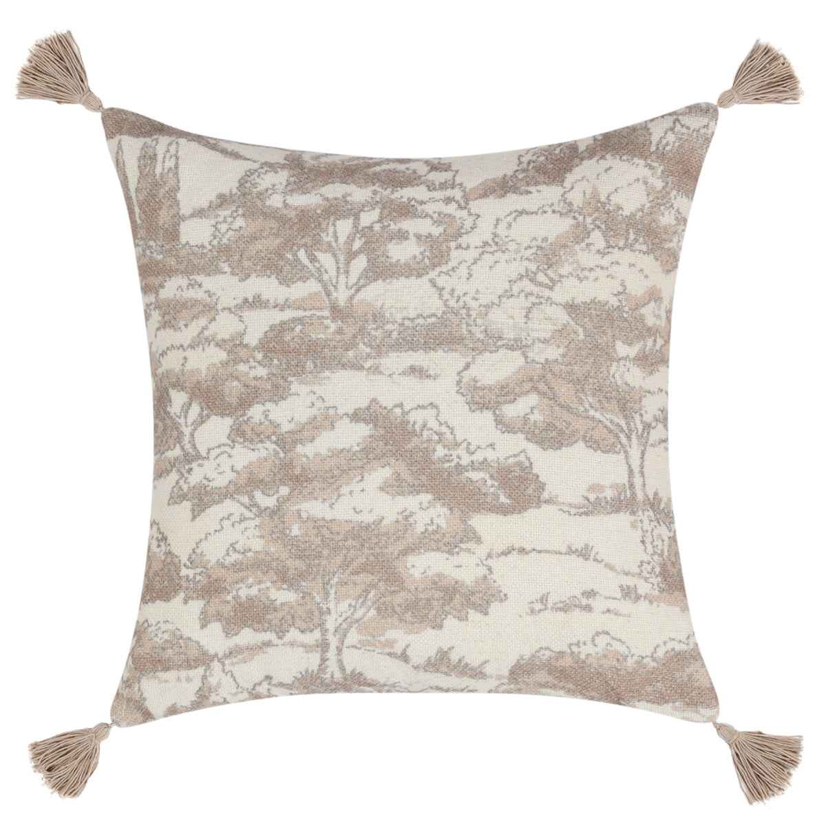 VC Stonework Natural 22x22 Throw Pillow (Set of 2) by Classic Home at Eve Furniture