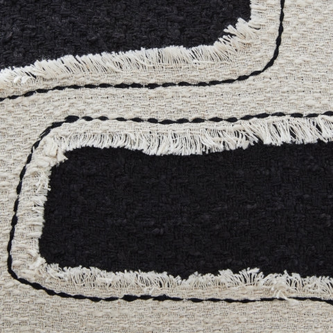 Veerbank Black/Beige Pillow (Set of 4) by Ashley at Eve Furniture