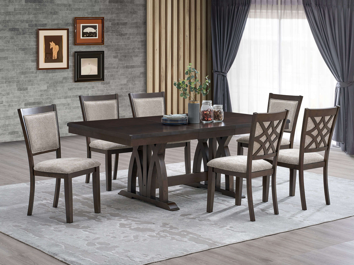 Vega Dining Room Set by Cosmos Furniture at Eve Furniture