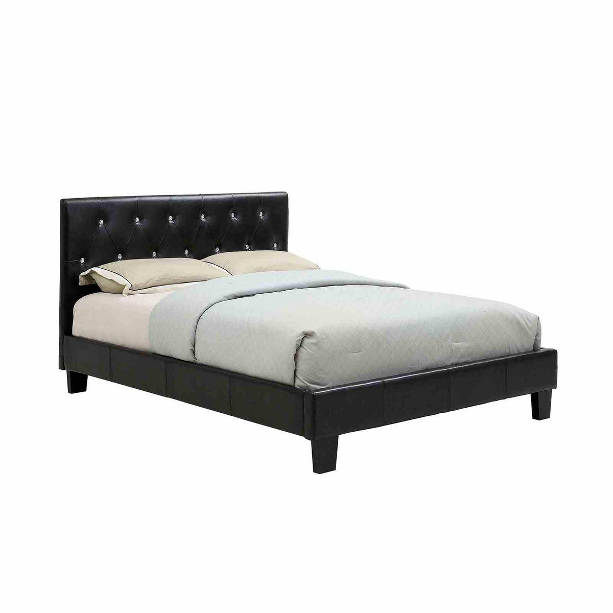 Velen Black California King Bed