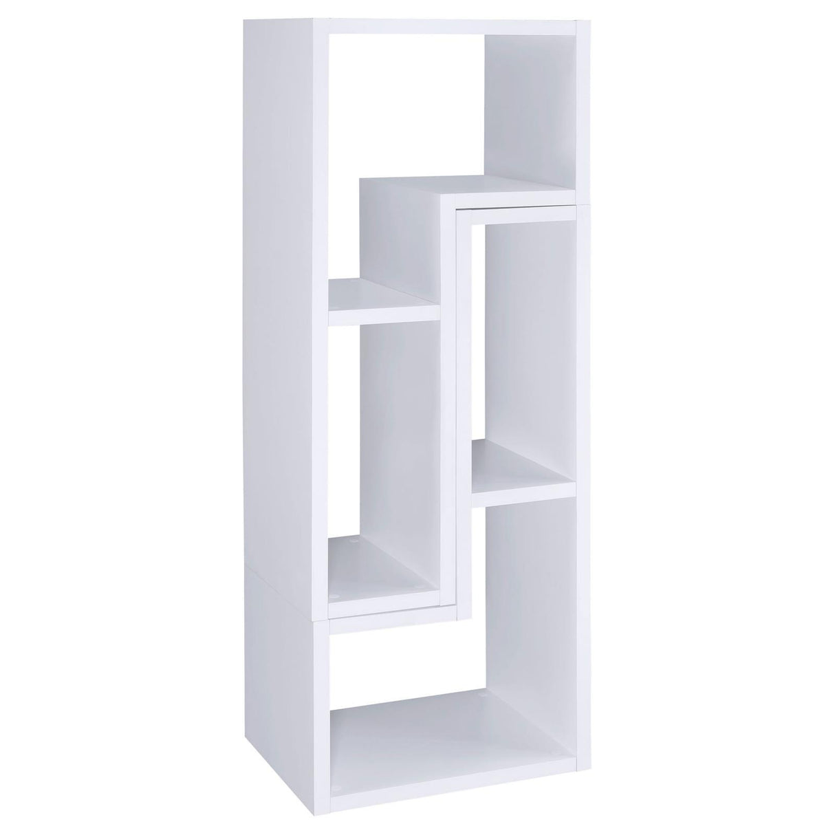Velma White Convertible TV Console/Bookcase by Coaster at Eve Furniture