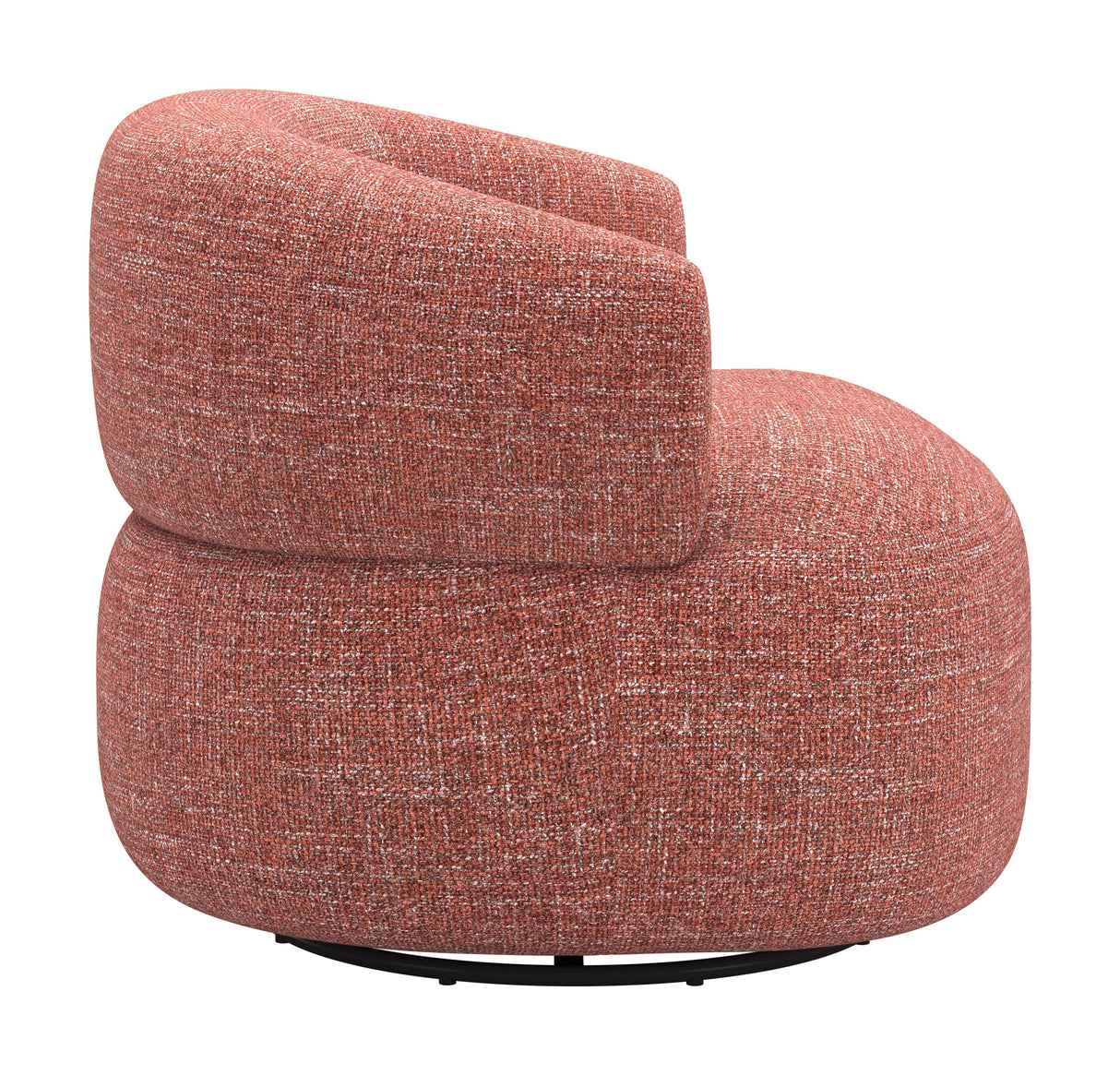 Venezia Brown Swivel Chair by Zuomod at Eve Furniture