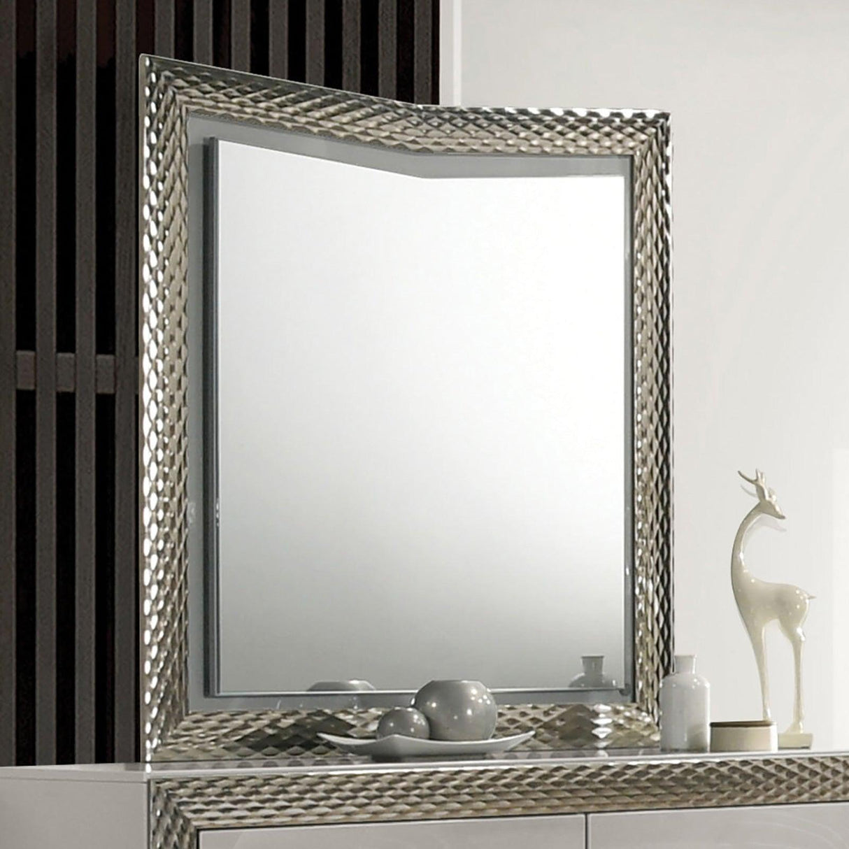 Ventnor Gray Mirror by Furniture of America at Eve Furniture