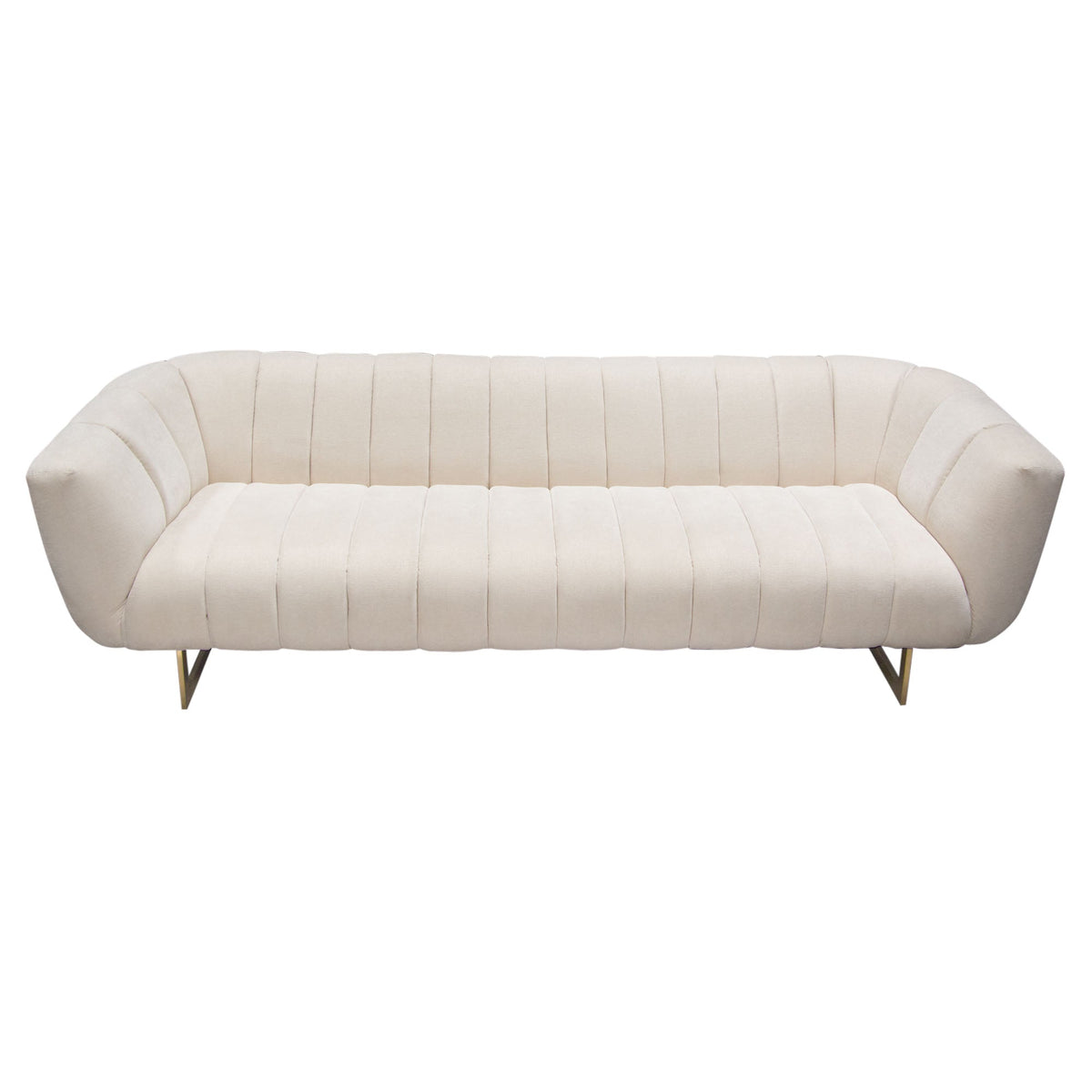 Venus Cream Fabric Sofa by Diamond Sofa at Eve Furniture