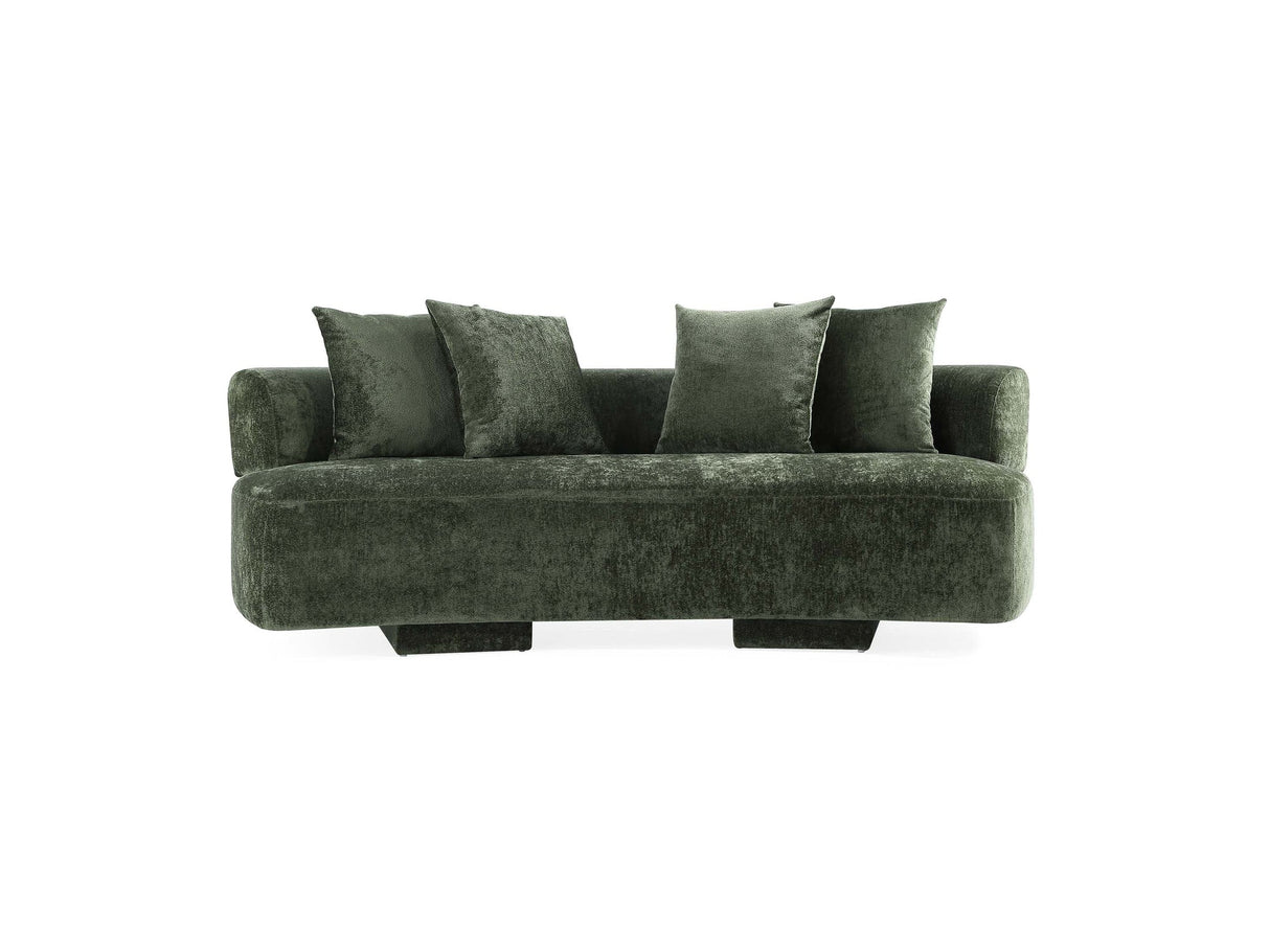 Verandah Sofa in Olive Green by Manhattan Comfort at Eve Furniture