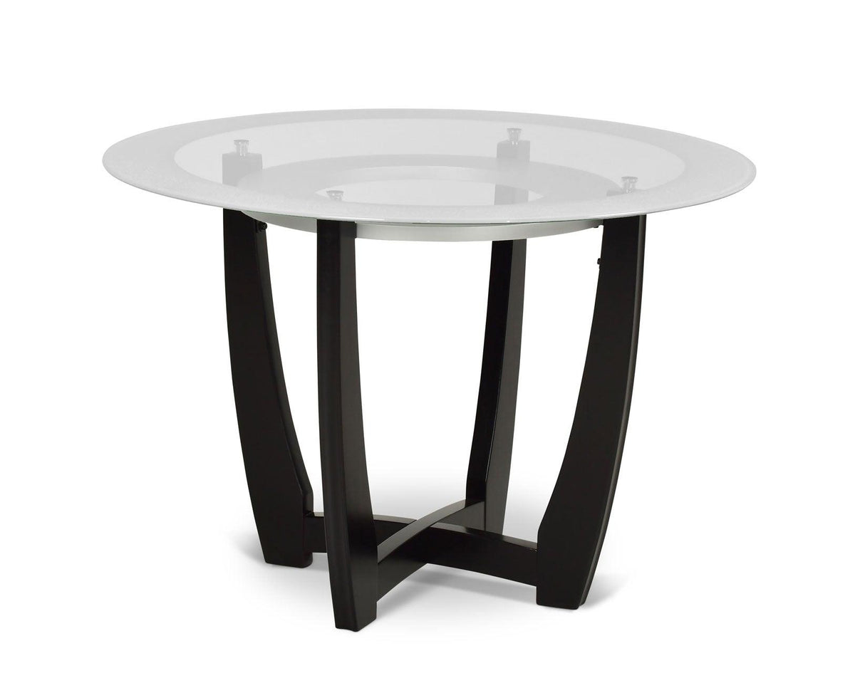 Verano 45 inch Glass Top Table by Steve Silver at Eve Furniture