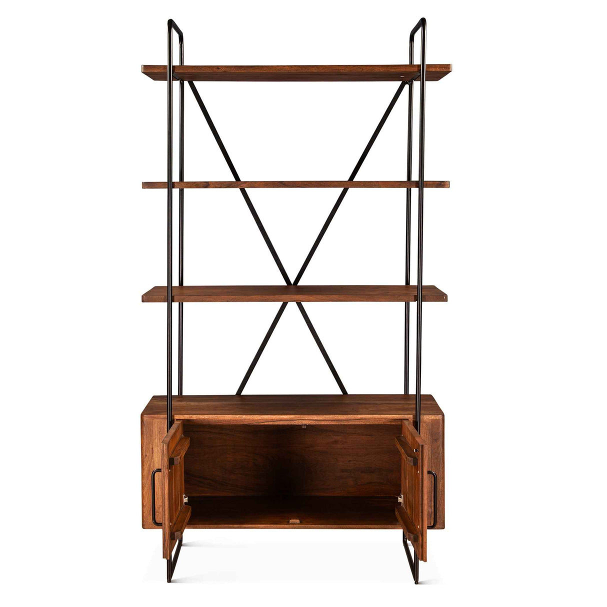 Verbania 46" Bookshelf in Pecan Brown by Home Trends & Design at Eve Furniture