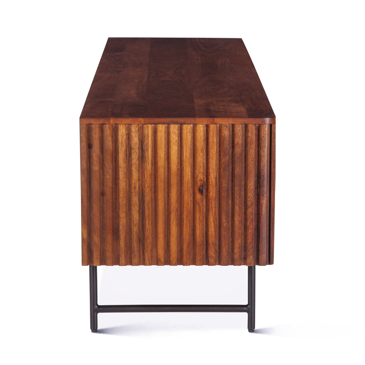 Verbania 67" Media Cabinet in Pecan Brown by Home Trends & Design at Eve Furniture