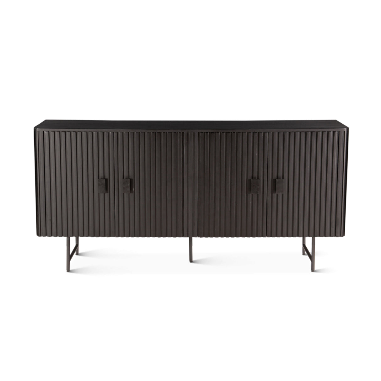 Verbania 67" Sideboard in Matte Black by Home Trends & Design at Eve Furniture