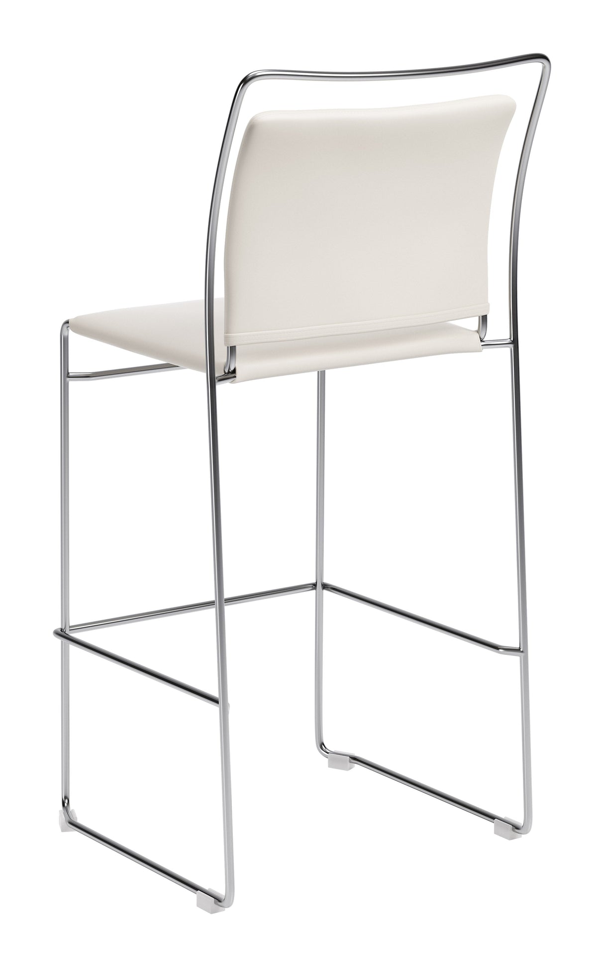Verbena Cream Barstool (Set of 2) by Zuomod at Eve Furniture