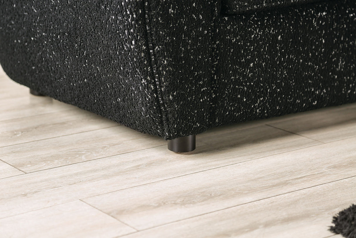 Verdal Black Sofa & Loveseat by Furniture of America at Eve Furniture
