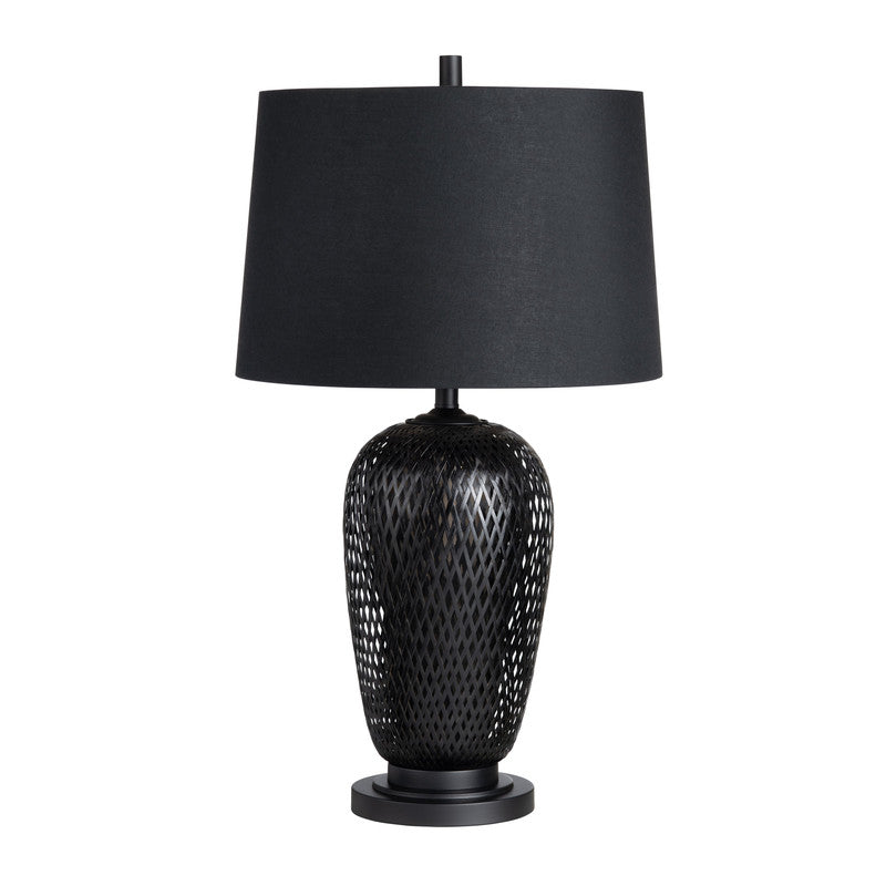 Veriity Black Table Lamp (Set of 2) by Crestview at Eve Furniture