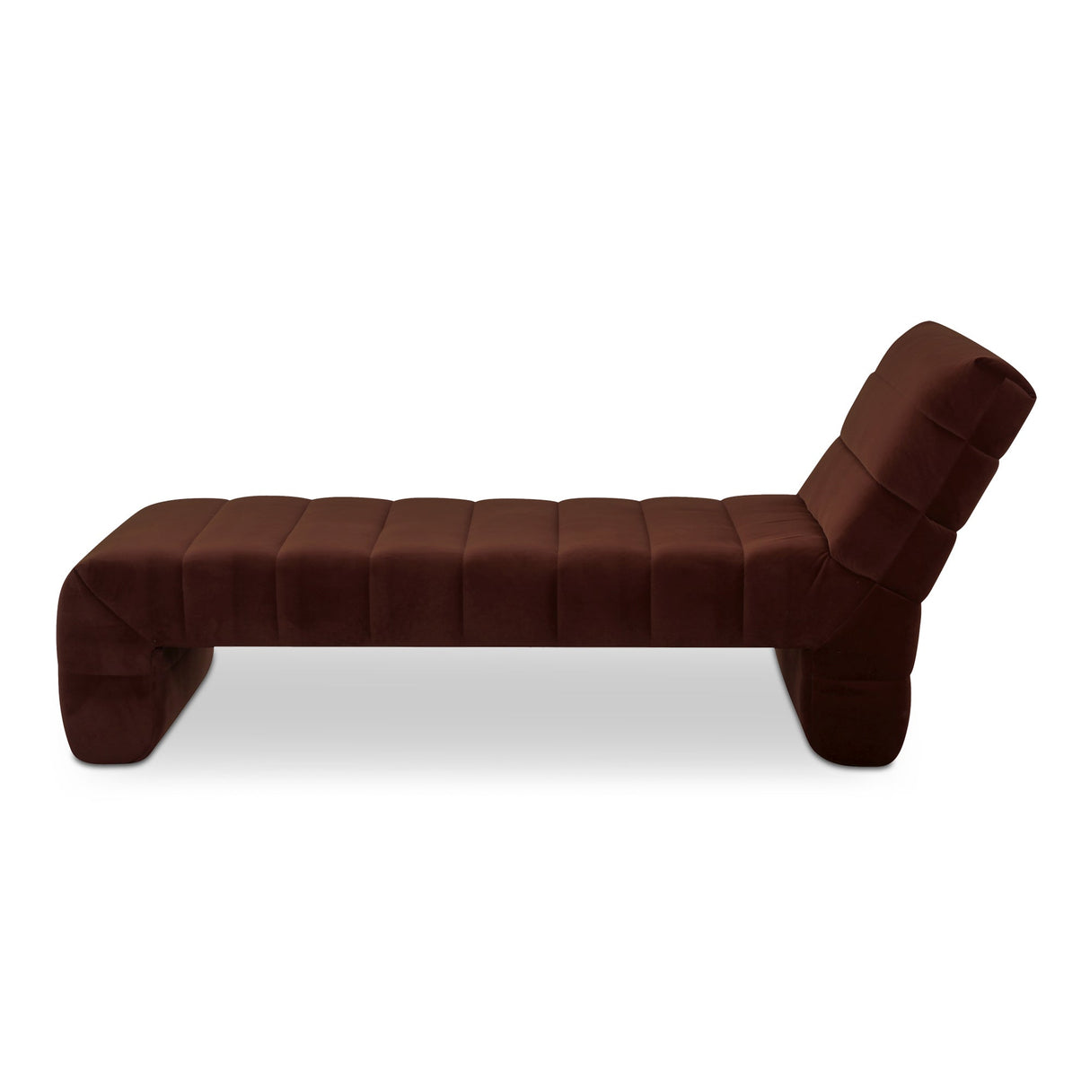 Verity Warm Brown Chaise by MOES at Eve Furniture