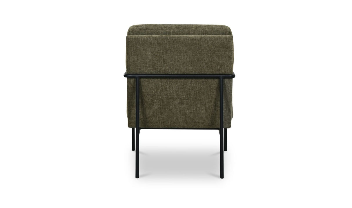 Verlaine Chair Olive by Moe's Home at Eve Furniture