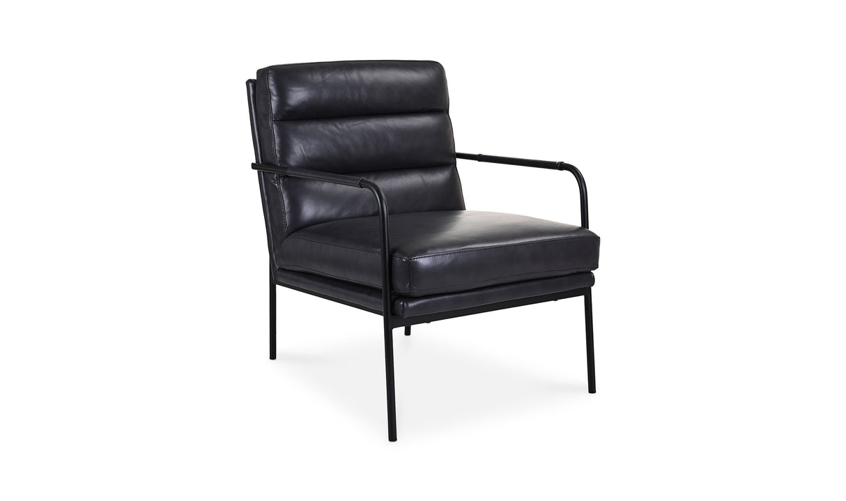 Verlaine Chair Raven Black by Moe's Home at Eve Furniture
