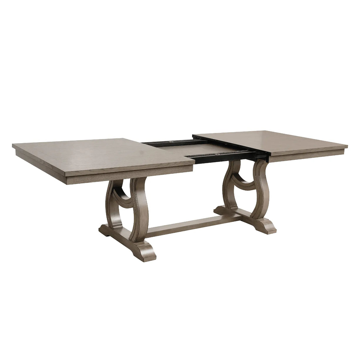Vermillion Gray Cashmere Extendable Dining Table by Homelegance at Eve Furniture