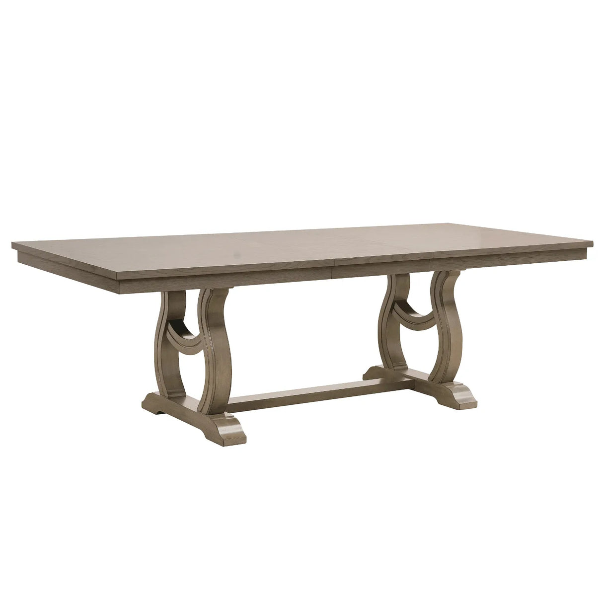 Vermillion Gray Cashmere Extendable Dining Table by Homelegance at Eve Furniture