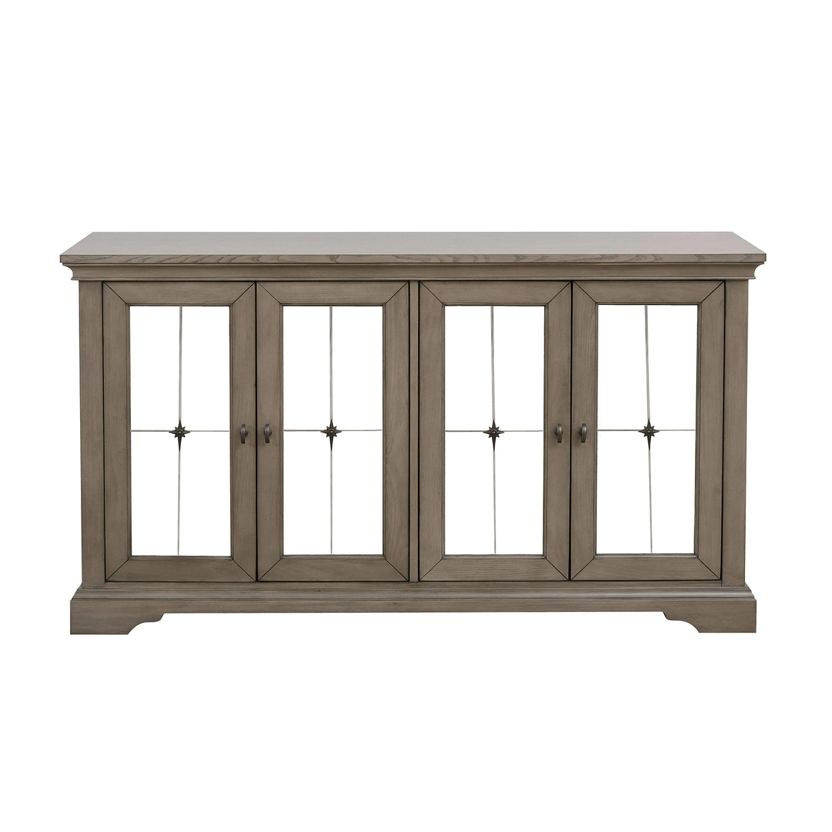 Vermillion Gray Cashmere Server by Homelegance at Eve Furniture
