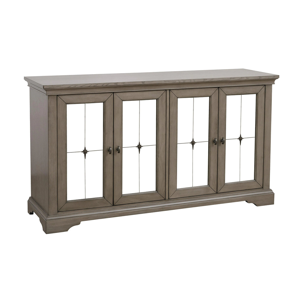 Vermillion Gray Cashmere Server by Homelegance at Eve Furniture
