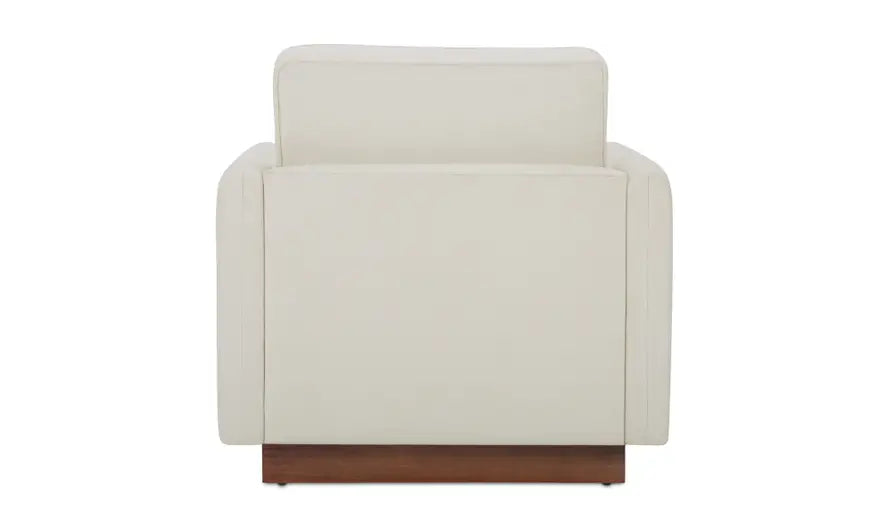 Vernon Accent Chair White by Moe's Home at Eve Furniture