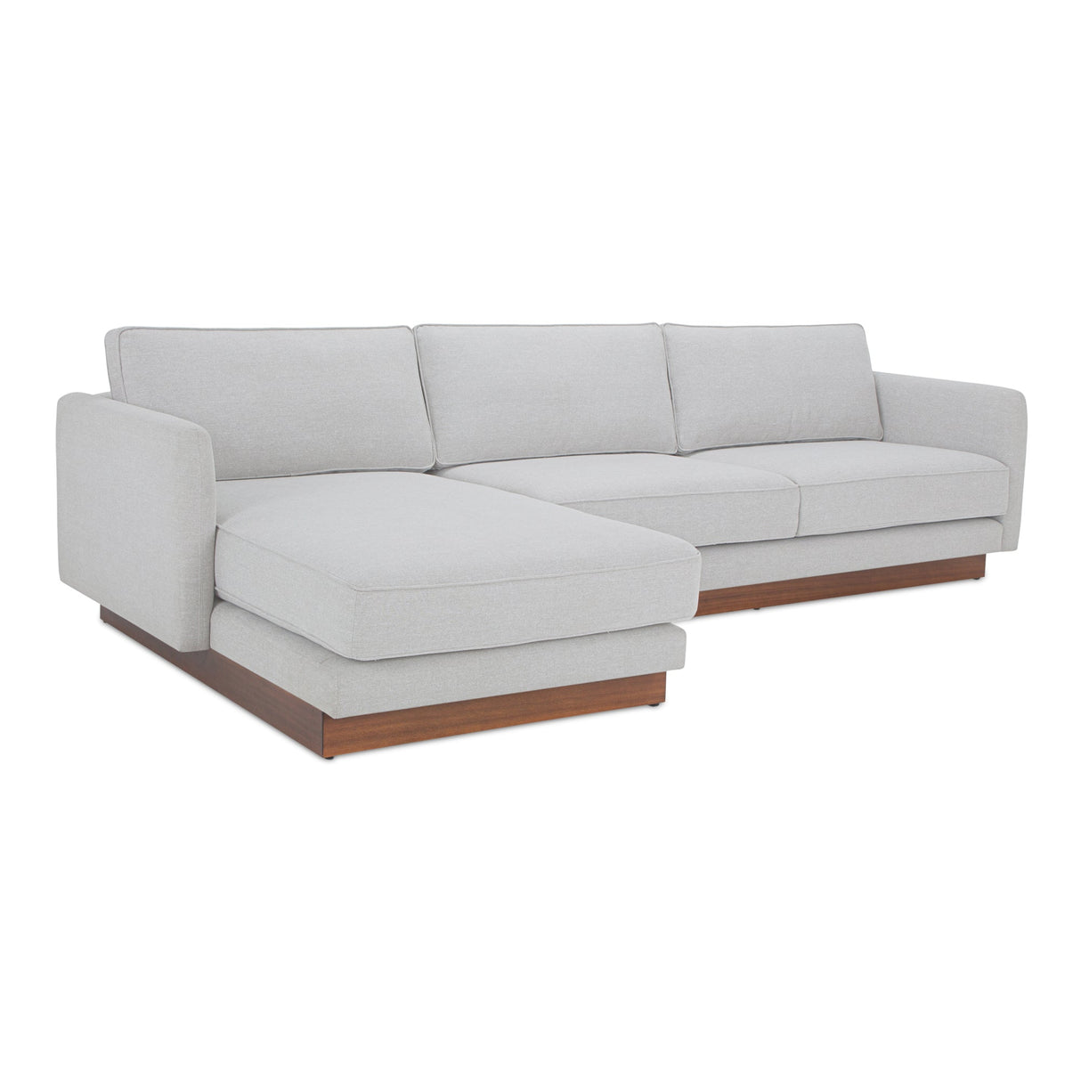 Vernon Grey Left Sectional by MOES at Eve Furniture